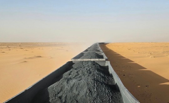 Iron Ore Train - med godstoget gennem Sahara i Mauretanien