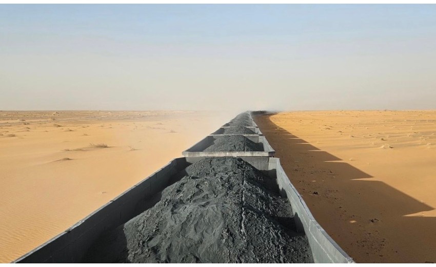 Iron Ore Train - med godstoget gennem Sahara i Mauretanien