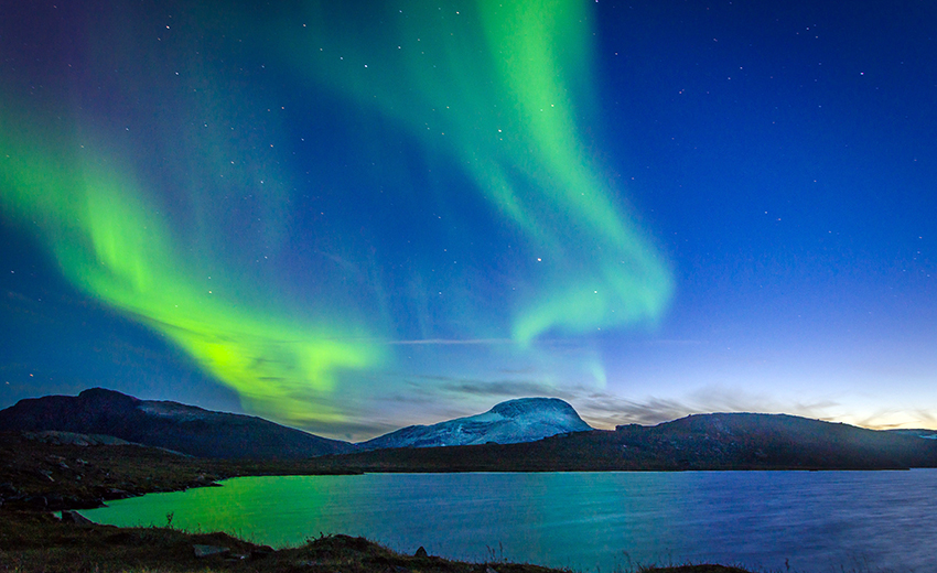 Nordlys i Abisko